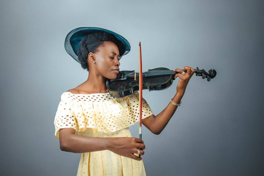 Photo violin teacher