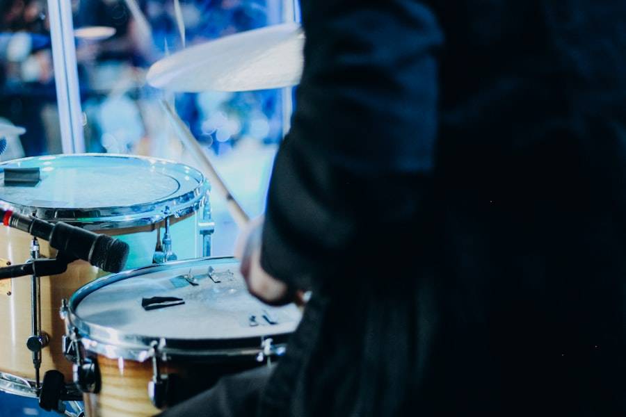 Photo drum performance techniques