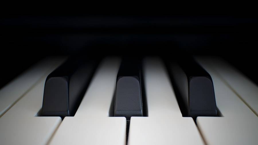 Photo piano practice