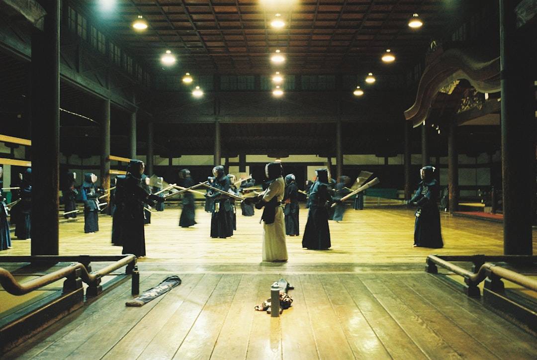 Photo sword fighting training