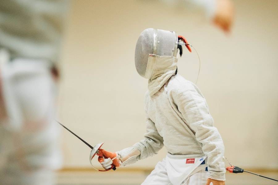 Photo fencing competition
