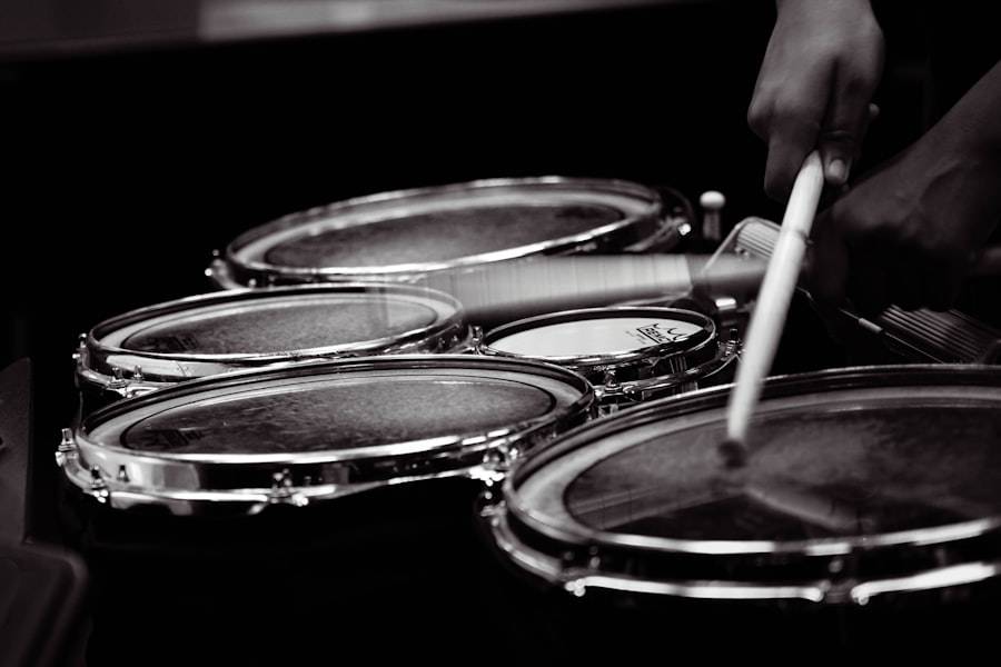 Photo drum music