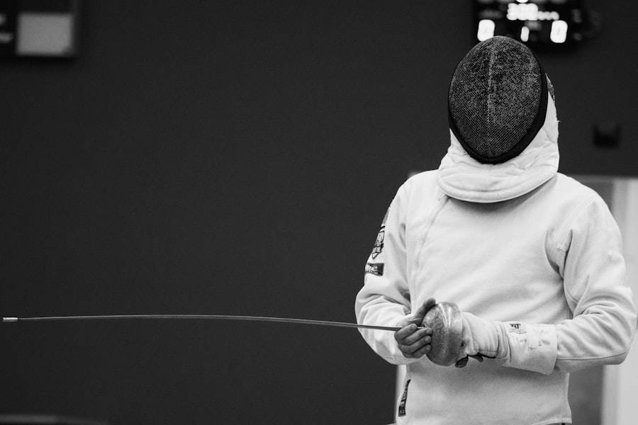 Photo fencing competition