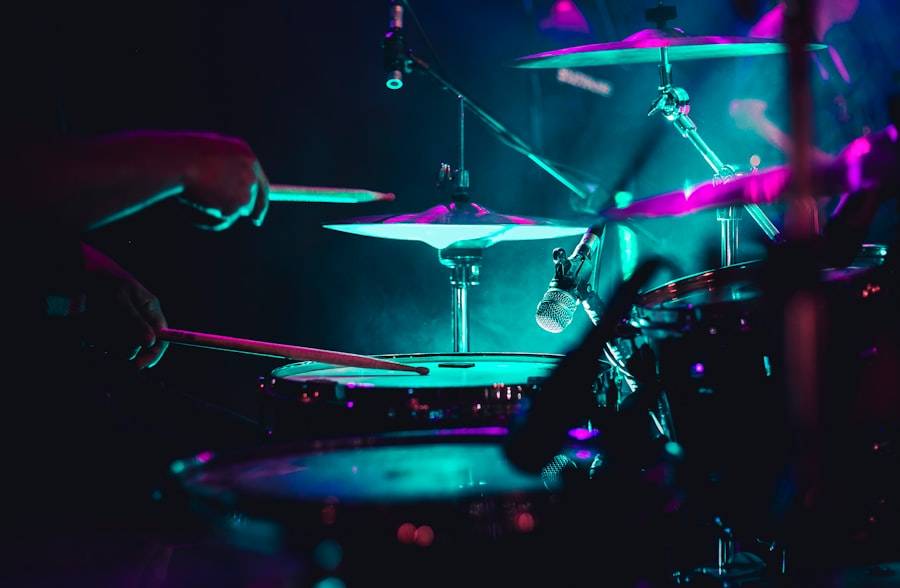 Photo drum lesson website