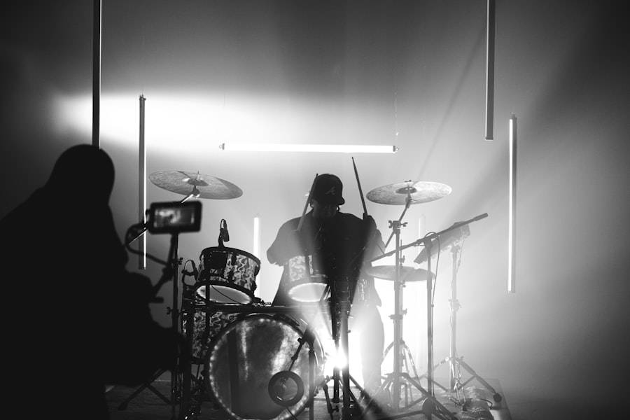 Photo drum lesson