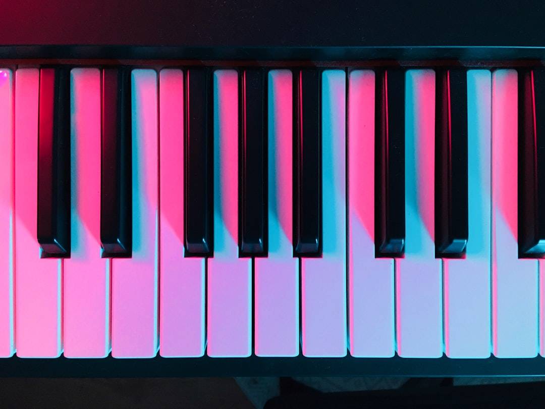 Photo piano music