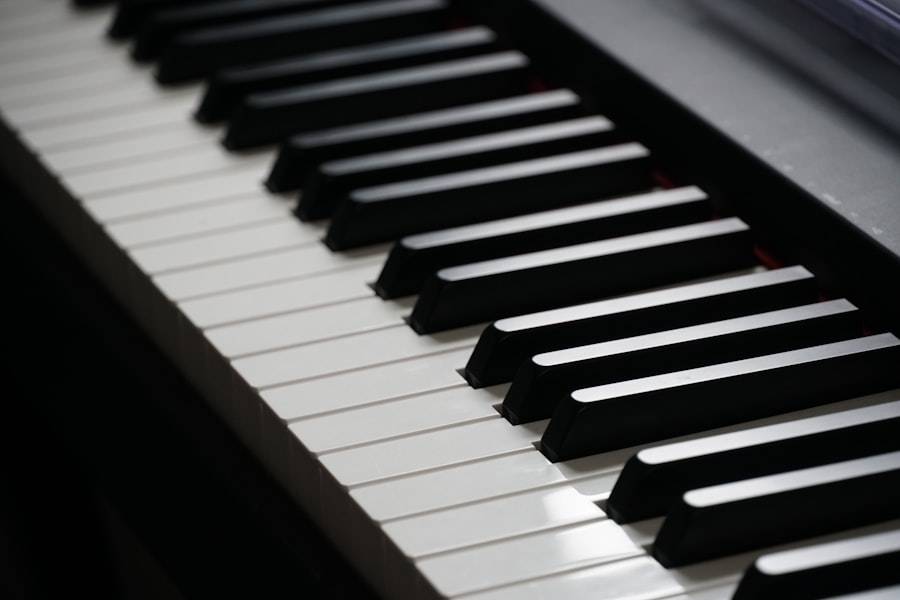 Photo piano teaching materials